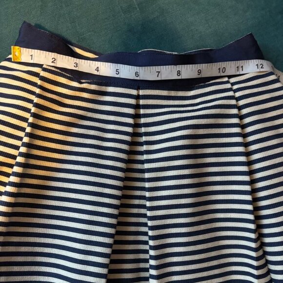 Elegant Striped Vintage Circle Skirt - Picture 5 of 6